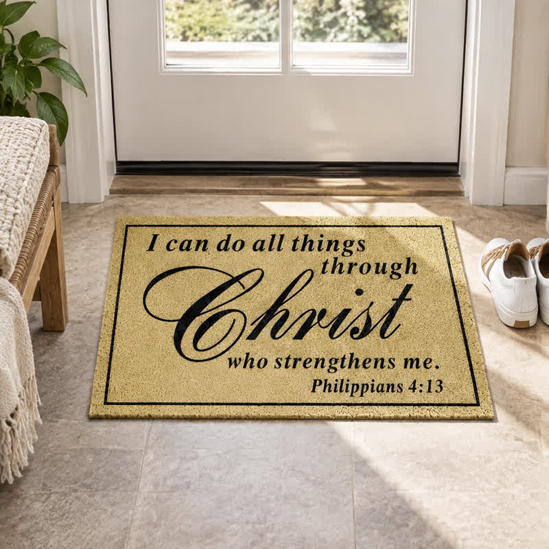Christianartworkshop Assorted Scripture & Nativity Artificial Coir Doormat - image 20