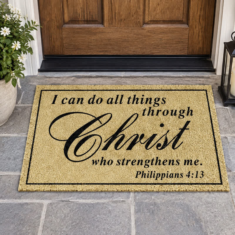 Christianartworkshop Assorted Scripture & Nativity Artificial Coir Doormat - image 21