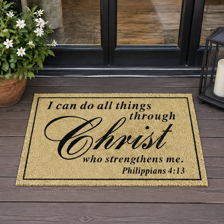 Christianartworkshop Assorted Scripture & Nativity Artificial Coir Doormat - image 19