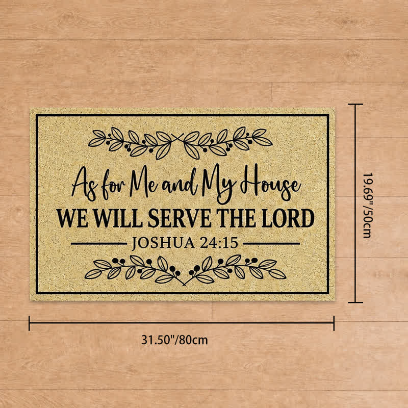 Christianartworkshop Assorted Scripture & Nativity Artificial Coir Doormat - B - 19.69''*31.5''/50*80cm - image 18