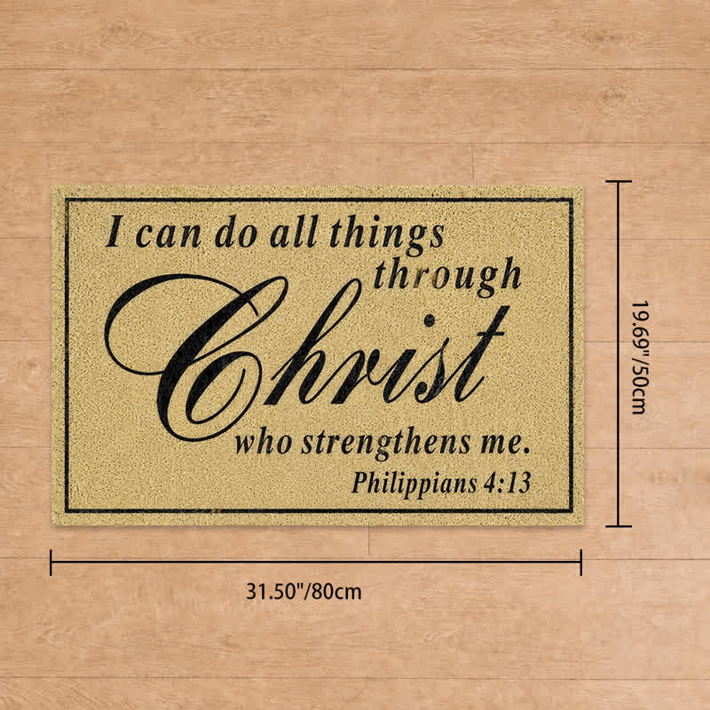 Christianartworkshop Assorted Scripture & Nativity Artificial Coir Doormat - C - 19.69''*31.5''/50*80cm - image 28