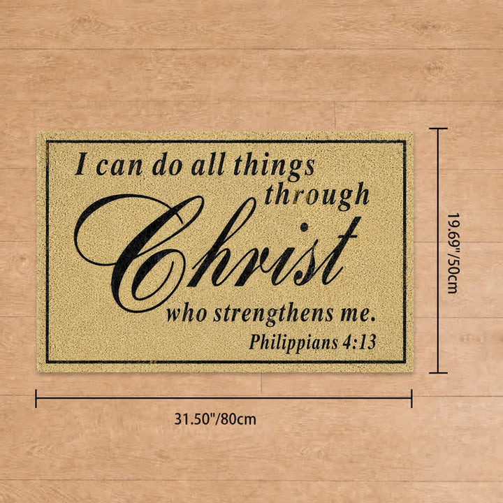 Christianartworkshop Assorted Scripture & Nativity Artificial Coir Doormat - C - 19.69''*31.5''/50*80cm - image 28