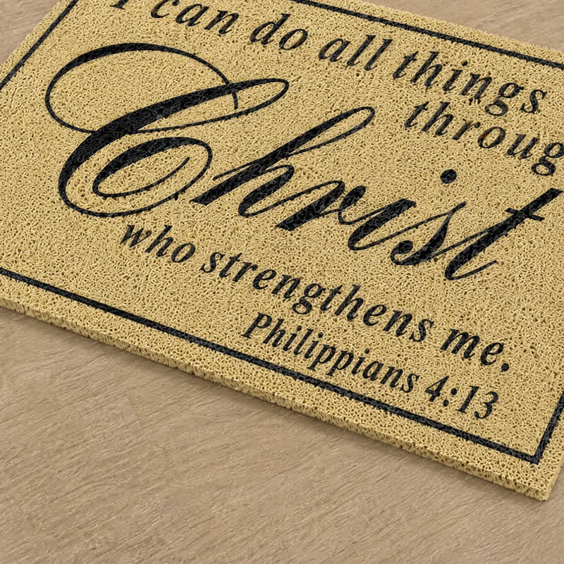 Christianartworkshop Assorted Scripture & Nativity Artificial Coir Doormat - image 25