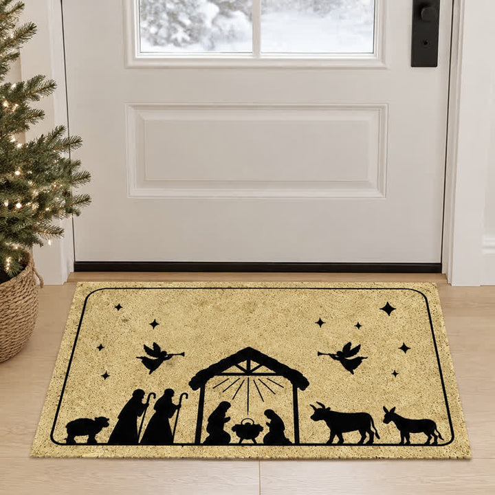 Christianartworkshop Assorted Scripture & Nativity Artificial Coir Doormat - image 63