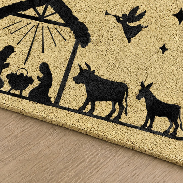 Christianartworkshop Assorted Scripture & Nativity Artificial Coir Doormat - image 66