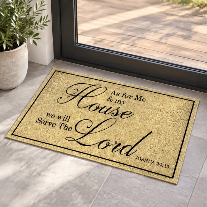 Christianartworkshop Assorted Scripture & Nativity Artificial Coir Doormat - image 74
