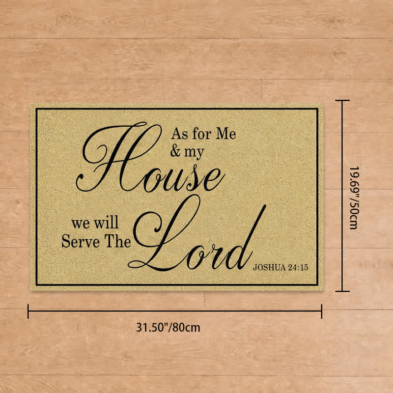 Christianartworkshop Assorted Scripture & Nativity Artificial Coir Doormat - H - 19.69''*31.5''/50*80cm - image 80