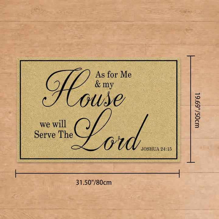 Christianartworkshop Assorted Scripture & Nativity Artificial Coir Doormat - H - 19.69''*31.5''/50*80cm - image 80