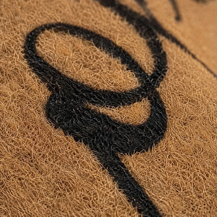 Christianartworkshop Oversized Script Psalms 91 Artificial Coir Doormat - image 10