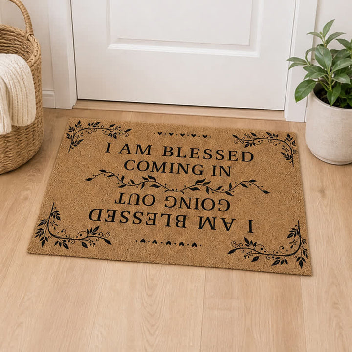 Christianartworkshop Heavy-Duty Artificial Coir Faith Verse Doormat - image 23