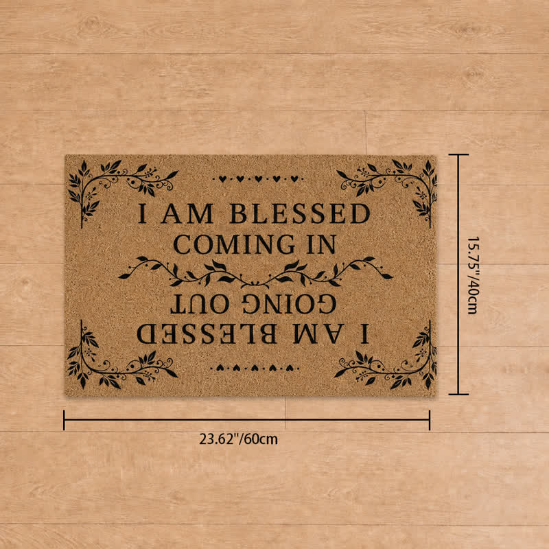 Christianartworkshop Heavy-Duty Artificial Coir Faith Verse Doormat - C - 15.75''*23.62''/40*60cm - image 30