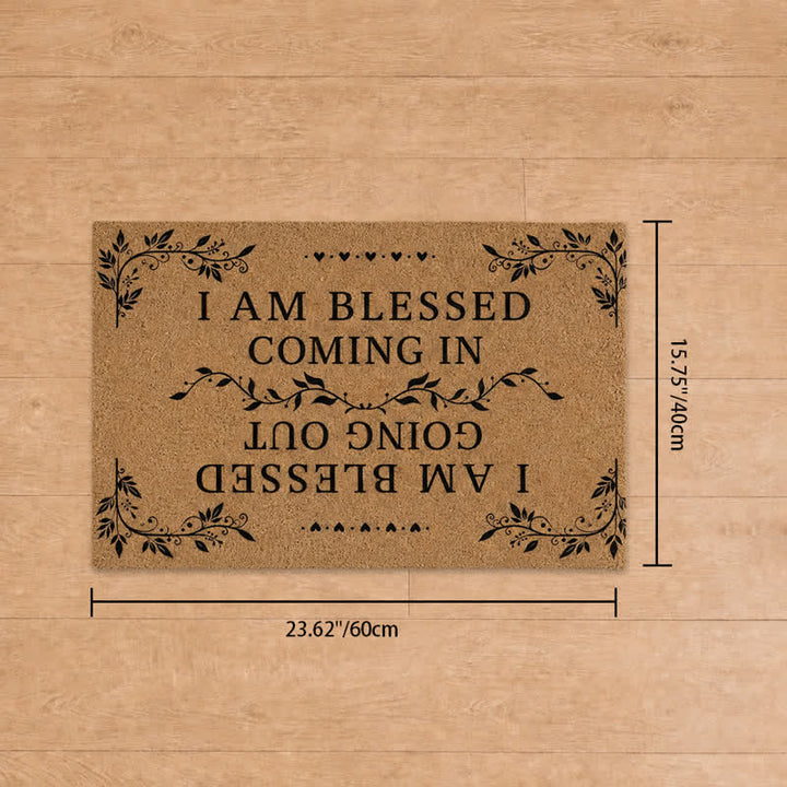 Christianartworkshop Heavy-Duty Artificial Coir Faith Verse Doormat - C - 15.75''*23.62''/40*60cm - image 30