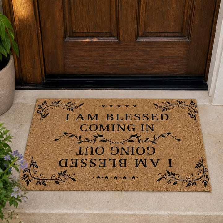 Christianartworkshop Heavy-Duty Artificial Coir Faith Verse Doormat - image 25