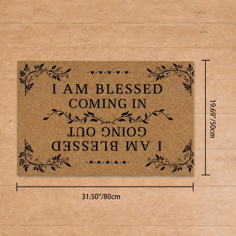 Christianartworkshop Heavy-Duty Artificial Coir Faith Verse Doormat - C - 19.69''*31.5''/50*80cm - image 31