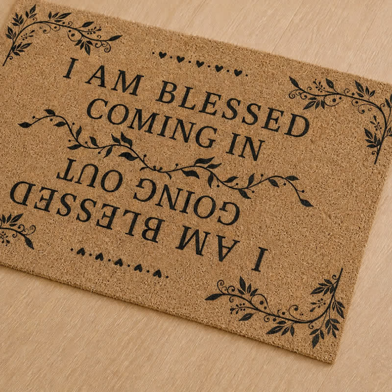 Christianartworkshop Heavy-Duty Artificial Coir Faith Verse Doormat - image 27
