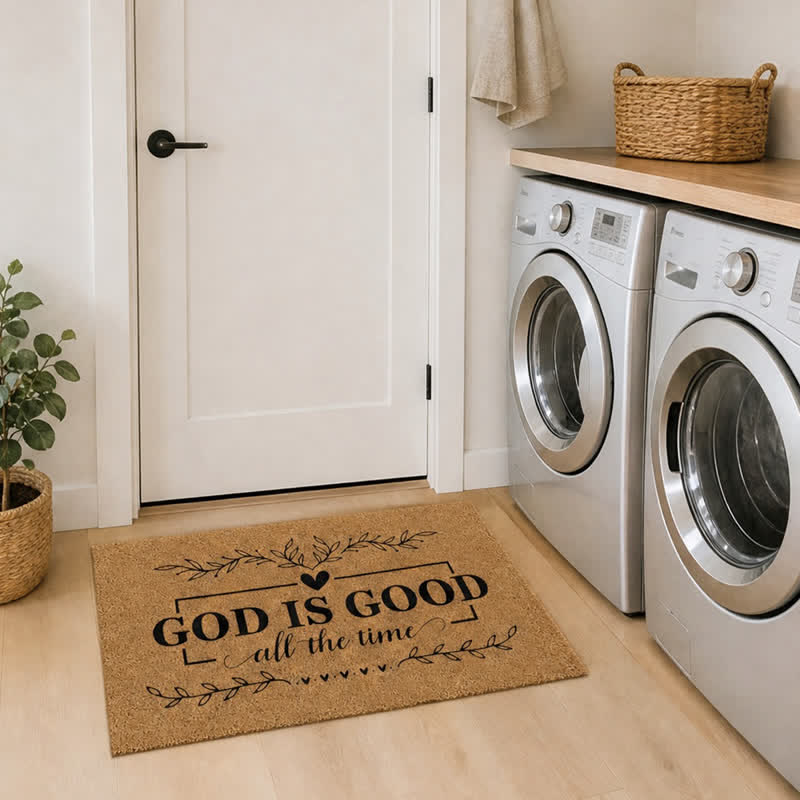 Christianartworkshop Heavy-Duty Artificial Coir Faith Verse Doormat - image 47