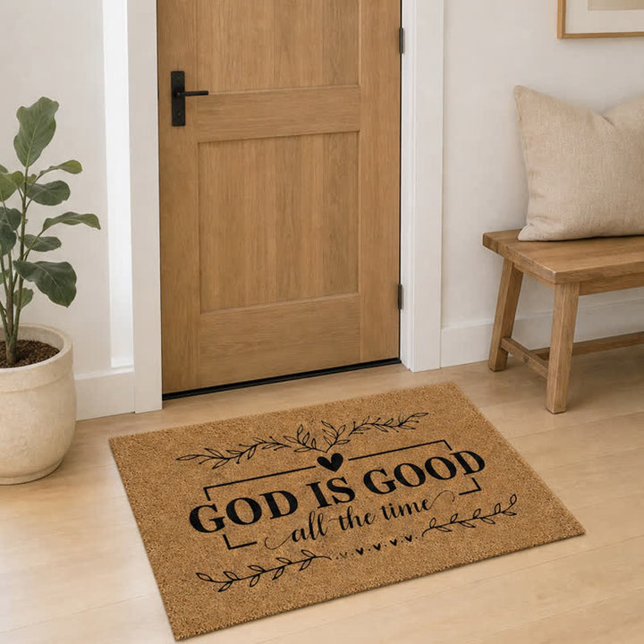 Christianartworkshop Heavy-Duty Artificial Coir Faith Verse Doormat - image 48